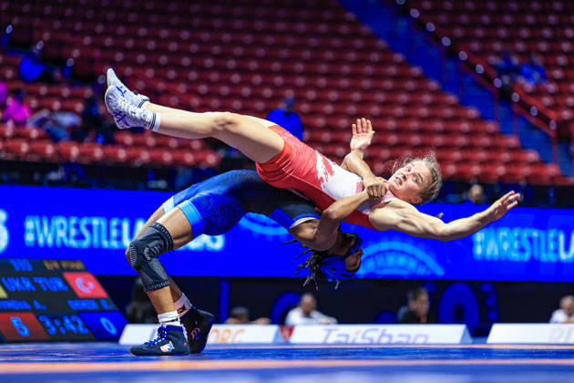 U23 World Championships 50kg WW - Morgan Nicole Turner (USA) df. Svenja Jungo (SUI)