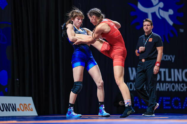 U23 World Championships 55kg WW - Everest Shea Leydecker (USA) df. Mihaela Samoil (MDA)