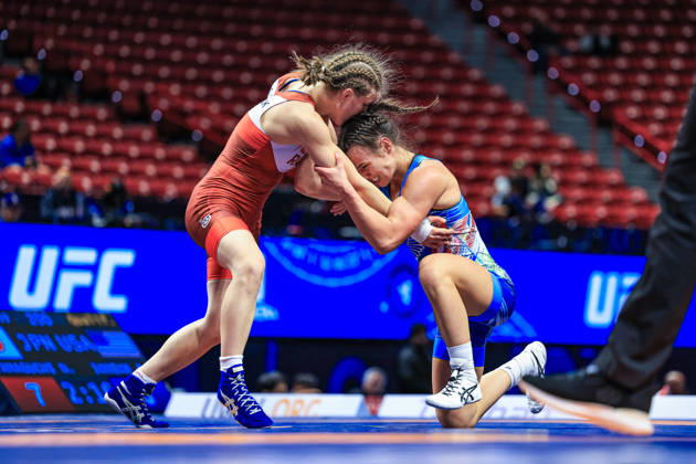 U23 World Championships 55kg WW - Gerda Terek (HUN) df. Kira Solobchuk (RUS)