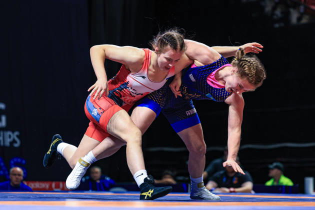 U23 World Championships 59kg WW - Alina Filipovych (UKR) df. Viktoriia Khusainova (KAZ)