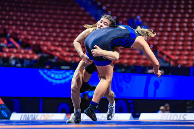 U23 World Championships 59kg WW - Camila Agustina Amarilla (ARG) df. Marta Hetmanava (BLR)