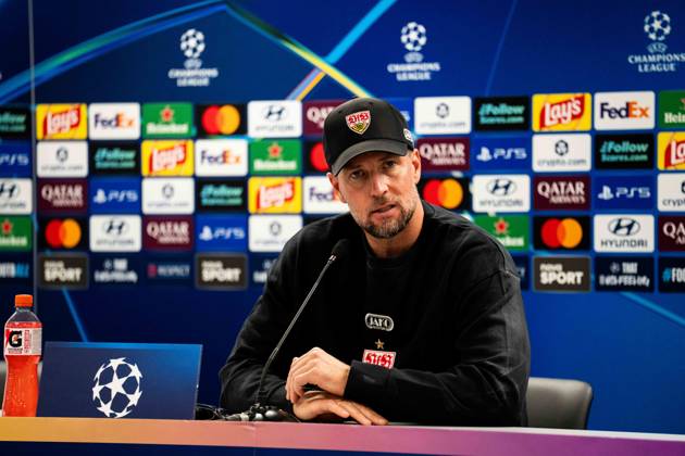 14.10.2026: Champions League, 2. Spieltag, Å K Slovan Bratislava vs. VfB Stuttgart im Å tadion TehelnÃ pole NarodnÃ½ futbalovÃ½ Å¡tadion Sebastian Hoeneß (VfB) bei der Pressekonferenz nach dem Spiel WICHTIGER HINWEIS: Gemäß den Vorgaben des DFB und der DFL ist es untersagt, in dem Stadion und oder vom Spiel angefertigte Fotoaufnahmen in Form von Sequenzbildern und oder videoähnlichen Fotostrecken zu verwerten bzw. verwerten zu lassen. Copyright: xJordyxFourgonx