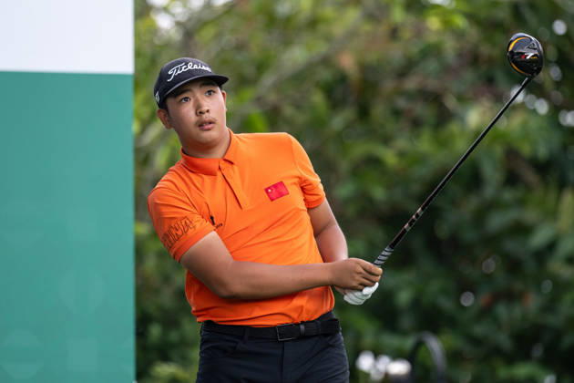 October 15, 2026, Coloane, Macao Sar, China: HAN, Jin (a) from China.Opening Round in the Macao Open Golf at Macau Golf & Country Club. Coloane China - ZUMAr144 20261015_zap_r144_107 Copyright: xJaynexRussellx