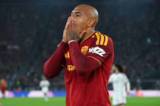 2026,Roma-Real Madrid Donyell Malen of Roma during the Champions League match Championship phase Matchday 2 Roma-Real Madrid at the Stadio Olimpico. Rome (Italy), October 14, 2026Imago-Images Emmefoto Copyright: xImago-Images Emmefotox