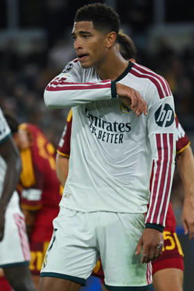 2026,Roma-Real Madrid Jude Bellingham of Real Madrid during the Champions League match Championship phase Matchday 2 Roma-Real Madrid at the Stadio Olimpico. Rome (Italy), October 14, 2026Imago-Images Emmefoto Copyright: xImago-Images Emmefotox