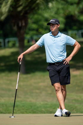 October 15, 2026, Coloane, Macao Sar, China: Hong KongÃ¢â‚¬â ¢s Matthew CHEUNG on the 9th green for their round.Opening Round in the Macao Open Golf at Macau Golf & Country Club. Coloane China - ZUMAr144 20261015_zap_r144_159 Copyright: xJaynexRussellx
