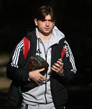 15.10.2026, xophax, Fussball 1.Bundesliga, 1.FC Koeln . Treffen am Geissbockheim. Training vor dem Frankfurt Spiel. Mikey Moore ( 1.FC Köln ) Koeln