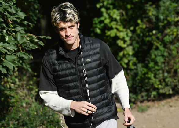 15.10.2026, xophax, Fussball 1.Bundesliga, 1.FC Koeln . Treffen am Geissbockheim. Training vor dem Frankfurt Spiel. Gil Neves ( 1.FC Köln ) Koeln