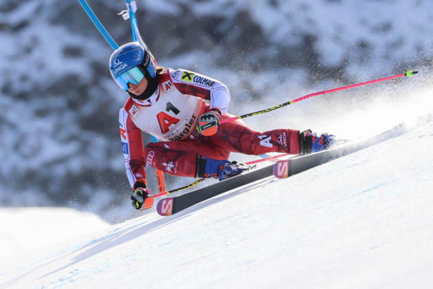 ALPINE SKIING - Ski Austria, training SOELDEN,AUSTRIA,15.OCT.26 - ALPINE SKIING - Ski Austria, giant slalom, training and qualification. Image shows Viktoria Buergler (AUT).  GEPAxpictures xMathiasxMandl