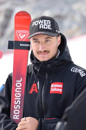 ALPINE SKIING - Ski Austria, training SOELDEN,AUSTRIA,15.OCT.26 - ALPINE SKIING - Ski Austria, giant slalom, training and qualification. Image shows Patrick Feurstein (AUT).  GEPAxpictures xMathiasxMandl