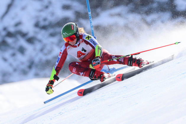ALPINE SKIING - Ski Austria, training SOELDEN,AUSTRIA,15.OCT.26 - ALPINE SKIING - Ski Austria, giant slalom, training and qualification. Image shows Leonie Raich (AUT).  GEPAxpictures xMathiasxMandl