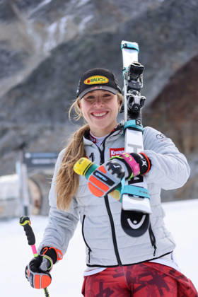 ALPINE SKIING - Ski Austria, training SOELDEN,AUSTRIA,15.OCT.26 - ALPINE SKIING - Ski Austria, giant slalom, training and qualification. Image shows Victoria Olivier (AUT).  GEPAxpictures xMathiasxMandl