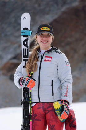 ALPINE SKIING - Ski Austria, training SOELDEN,AUSTRIA,15.OCT.26 - ALPINE SKIING - Ski Austria, giant slalom, training and qualification. Image shows Victoria Olivier (AUT).  GEPAxpictures xMathiasxMandl