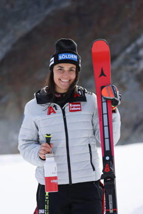 ALPINE SKIING - Ski Austria, training SOELDEN,AUSTRIA,15.OCT.26 - ALPINE SKIING - Ski Austria, giant slalom, training and qualification. Image shows Franziska Gritsch (AUT).  GEPAxpictures xMathiasxMandl