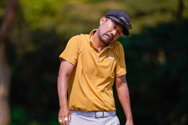 SJM Macau Open 2026 - Day 1 Korean-American golfer Kevin Sangwook Na during the SJM Macau Open 2026 golf tournament at the Macau golf and country club on October 15, 2026 in Macau. (Photo by Vernon Yuen Nexpher Images) MACAU