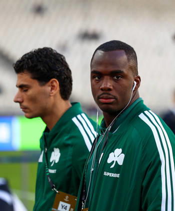 Panathinaikos F.C. v FK Borac Banja Luka UEFA Europa Conference League Andreas Tetteh of Panathinaikos F.C.during the UEFA Europa Conference League match at Olympic Stadium, Athens 15 10 2026 UK Newspapers OUT Copyright: xYannisxHalasx FIL-24071-0005