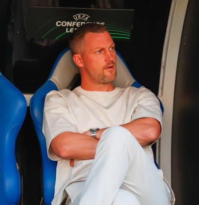 Panathinaikos F.C. v FK Borac Banja Luka UEFA Europa Conference League Jacob Neestrup Manager of Panathinaikos F.C. during the UEFA Europa Conference League match at Olympic Stadium, Athens 15 10 2026 UK Newspapers OUT Copyright: xYannisxHalasx FIL-24071-0010