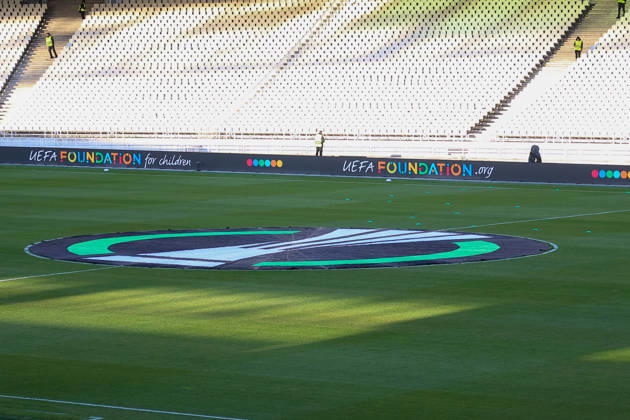 Panathinaikos F.C. v FK Borac Banja Luka UEFA Europa Conference League A general view of the Olympic Stadium before the start of the match between Panathinaikos F.C. and FK Borac Banja Luka during the UEFA Europa Conference League match at Olympic Stadium, Athens 15 10 2026 UK Newspapers OUT Copyright: xYannisxHalasx FIL-24071-0011