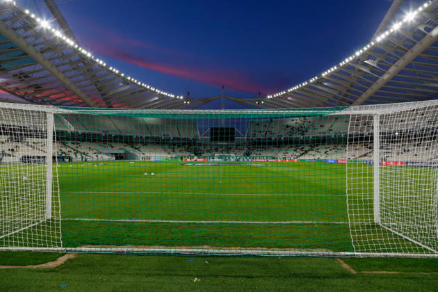 Panathinaikos F.C. v FK Borac Banja Luka UEFA Europa Conference League A general view of the Olympic Stadium in the twilight before the start of the match between Panathinaikos F.C. and FK Borac Banja Luka during the UEFA Europa Conference League match at Olympic Stadium, Athens 15 10 2026 UK Newspapers OUT Copyright: xYannisxHalasx FIL-24071-0015