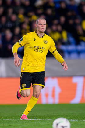 261015 Jacob Bergström of Mjällby during the UEFA Conference League football match between Mjällby and Inter Club d Escaldes on October 15, 2026 in Helsingborg. Photo: Christoffer Borg Mattisson BILDBYRÅN COP 261 CB0562 fotboll football soccer fotball uefa conference league conference league mjällby in bbeng fotboll football soccer fotball uefa conference league conference league mjällby in bbeng Copyright: CHRISTOFFERxBORGxMATTISSON BB261015CB041