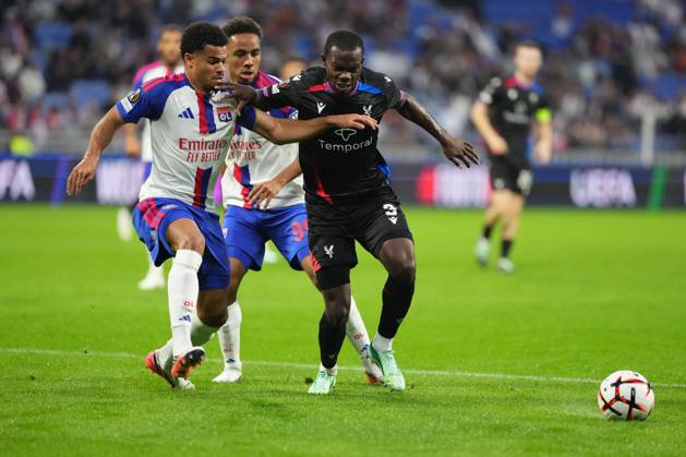 Tyrick Mitchell of Crystal Palace Lyon v Crystal Palace, UEFA Europa League, Football, Groupama Stadium, Lyon, France - 15 Oct 2026Lyon Groupama Stadium France  Copyright: xDavexWinter Shutterstockx 17218159ag