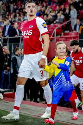 ALKMAAR - AZ Alkmaar defender Wouter Goes during the UEFA Europa League match between AZ and Hapoel Beer-Sheva at AFAS stadion on 15 October 2026 in Alkmaar, Nederland. ED VAN DE POL EYE4IMAGES DeFodi Images -