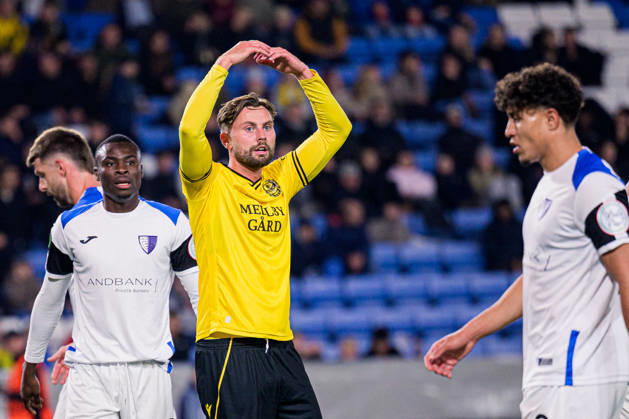 261015 Axel Norén of Mjällby during the UEFA Conference League football match between Mjällby and Inter Club d Escaldes on October 15, 2026 in Helsingborg. Photo: Christoffer Borg Mattisson BILDBYRÅN COP 261 CB0562 fotboll football soccer fotball uefa conference league conference league mjällby in bbeng fotboll football soccer fotball uefa conference league conference league mjällby in bbeng Copyright: CHRISTOFFERxBORGxMATTISSON BB261015CB047