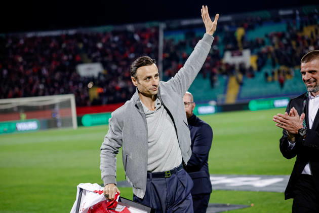 Football - UEFA Conference League - Round 1 - PFC CSKA Sofia - AS Monaco - 15.10.2026 Dimitar Berbatov during UEFA Conference League - Round 1 match between PFC CSKA Sofia and AS Monaco at Vasil Levski Stadium in Sofia, Bulgaria, on October 15th, 2026 in Sofia, Bulgaria. Bulgaria Copyright: xYulianxTodorovx