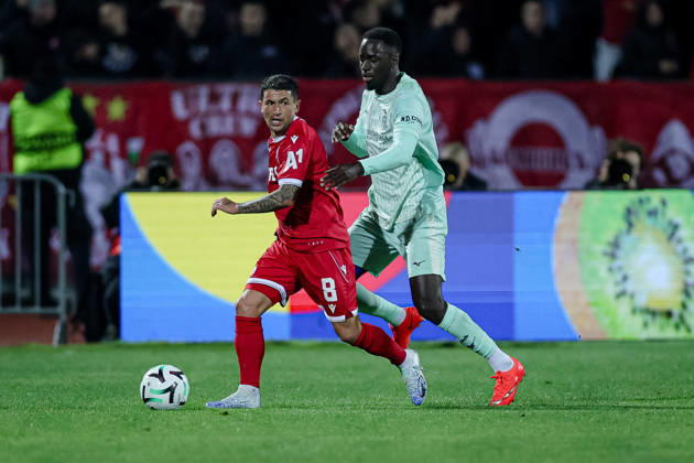 Football - UEFA Conference League - Round 1 - PFC CSKA Sofia - AS Monaco - 15.10.2026 Stefano Sensi, 8 of PFC CSKA Sofia during UEFA Conference League - Round 1 match between PFC CSKA Sofia and AS Monaco at Vasil Levski Stadium in Sofia, Bulgaria, on October 15th, 2026 in Sofia, Bulgaria. Bulgaria Copyright: xYulianxTodorovx