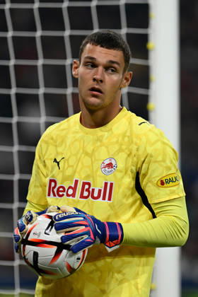 SALZBURG, AUSTRIA - OCTOBER 15: Christian Zawieschitzky of Salzburg during the UEFA Europa League 2026 27 League Phase MD2 match between FC Salzburg and AC Milan at Stadion Salzburg on October 15, 2026 in Salzburg, Austria. Copyright: xFranzxKirchmayrx xSPPx Sportspressphoto_SPR257010