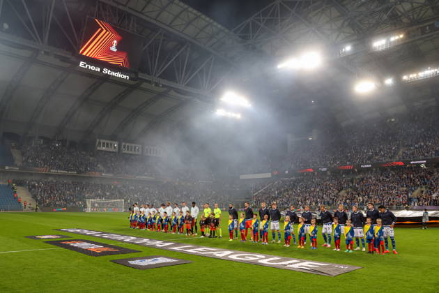 2026.10.15 Poznan Pilka nozna UEFA Liga Europy faza ligowa sezon 2026 2027 Lech Poznan - Bayer 04 Leverkusen N z Foto Pawel Jaskolka PressFocus 2026.10.15 Poznan Football Europa League League Phase 2026 2027 Lech Poznan - Bayer 04 Leverkusen Credit: Pawel Jaskolka PressFocus NEWSPIX.PL --- newspix.pl 