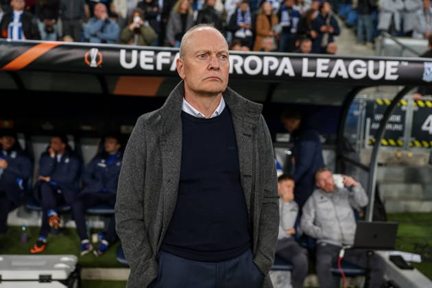 2026.10.15 Poznan Pilka nozna UEFA Liga Europy faza ligowa sezon 2026 2027 Lech Poznan - Bayer 04 Leverkusen N z Trener Lecha Niels Frederiksen Foto Pawel Jaskolka PressFocus 2026.10.15 Poznan Football Europa League League Phase 2026 2027 Lech Poznan - Bayer 04 Leverkusen Credit: Pawel Jaskolka PressFocus NEWSPIX.PL --- newspix.pl 