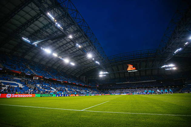 Poznan 15.10.2026. Football UEFA Europa League match between Lech Poznan and Bayer Leverkusen in Poznan, Poland --- Mecz pilka nozna UEFA Europa League Lech Poznan - Bayer Leverkusen w Poznaniu Persons Shown : Enea Stadion Fot. Arkadiusz Wisniewski Arena Akcji NEWSPIX.PL --- newspix.pl 