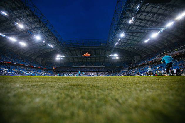 Poznan 15.10.2026. Football UEFA Europa League match between Lech Poznan and Bayer Leverkusen in Poznan, Poland --- Mecz pilka nozna UEFA Europa League Lech Poznan - Bayer Leverkusen w Poznaniu Persons Shown : Enea Stadion Poznan Fot. Arkadiusz Wisniewski Arena Akcji NEWSPIX.PL --- newspix.pl 