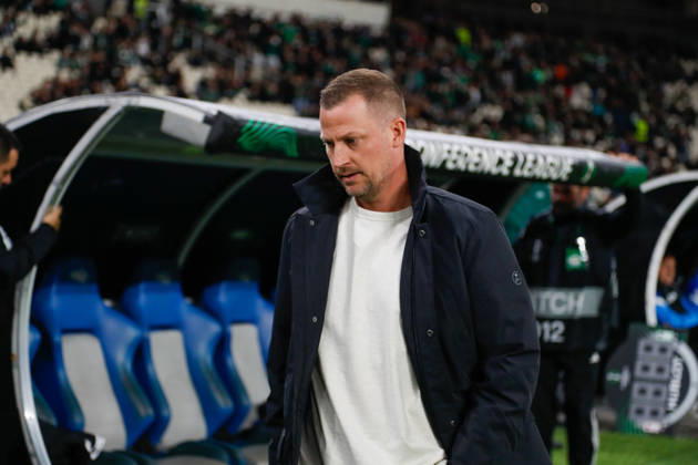 Panathinaikos F.C. v FK Borac Banja Luka UEFA Europa Conference League Jacob Neestrup Manager of Panathinaikos F.C. during the UEFA Europa Conference League match at Olympic Stadium, Athens 15 10 2026 UK Newspapers OUT Copyright: xYannisxHalasx FIL-24071-0029