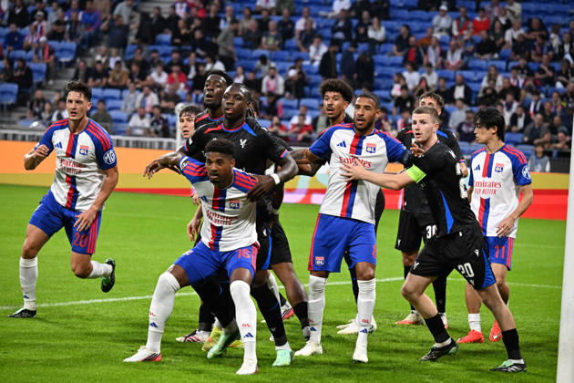 Football : Olympique Lyonnais v Crystal Palace - UEFA Europa League 15 10 2026 Corentin TOLISSO of Lyon scoring goal during the second leg of the UEFA Europa League 2025 26 quarter-final between Olympique Lyonnais and Crystal Palace , England, at the Groupama Stadium in Décines-Charpieu, Lyon, on October 15, 2026 LYONFrance  Copyright: xMouradxAllilix