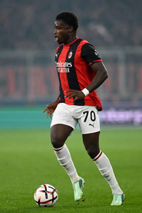 SALZBURG, AUSTRIA - OCTOBER 15: Alphadjo Cisse of AC Milan during the UEFA Europa League 2026 27 League Phase MD2 match between FC Salzburg and AC Milan at Stadion Salzburg on October 15, 2026 in Salzburg, Austria. Copyright: xFranzxKirchmayrx xSPPx Sportspressphoto_SPR257017
