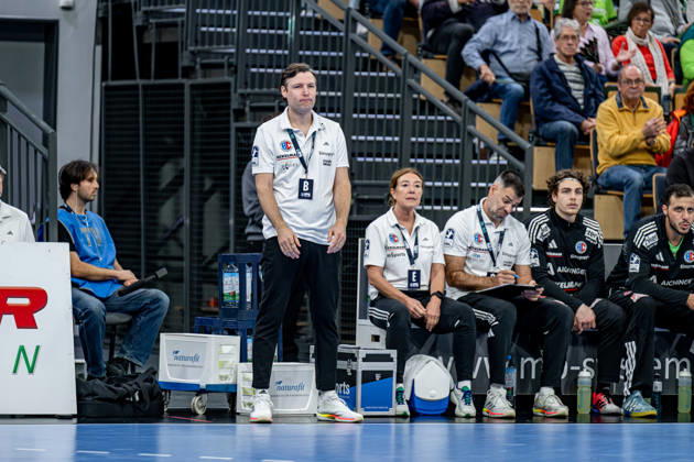 OPEL Handball Bundesliga; HSG Wetzlar - HC Erlangen, 15.10.26 Trainer Johannes Sellin (HC Erlangen) OPEL Handball Bundesliga; HSG Wetzlar - HC Erlangen: Wetzlar, 15.10.26 Copyright: xBEAUTIFULxSPORTS Roeczeyx