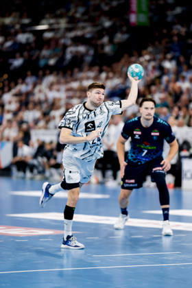 Kiel, 15. Oktober 2026 - Handball, 1. Bundesliga 2026 27, THW Kiel - Rhein-Neckar Löwen: Lukas Zerbe (THW Kiel, 24)