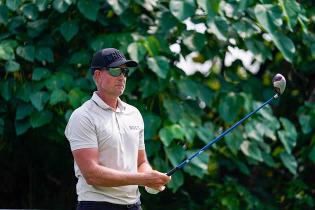 SJM Macau Open 2026 - Day 1 Swedish golfer Henrik Stenson during the SJM Macau Open 2026 golf tournament at the Macau golf and country club on October 15, 2026 in Macau. (Photo by Vernon Yuen Nexpher Images) MACAU