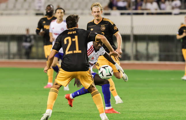 UEFA Conference League HNK Hajduk Split v AFC Ajax Abdoulie Sanyang Bamba of Hajduk in action during the UEFA Conference League 2026 27 League Phase MD1 match between HNK Hajduk Split and AFC Ajax at Stadion Poljud on October 15, 2026 in Split, Croatia.  IvoxCagalj PIXSELL