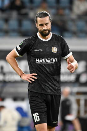 261015 AA Gent vs Aarhus Christian Burgess of KAA Gent looks dejected during Matchday 2 in the 2026-2027 Uefa Conference League season - league phase between AA Gent and AGF Aarhus on October 15 , 2026 in Gent, Belgium. (Photo by Maarten Straetemans Isosport) Gent Belgium  Copyright: xMaartenxStraetemansx GENT-AARHUS_20261015_148