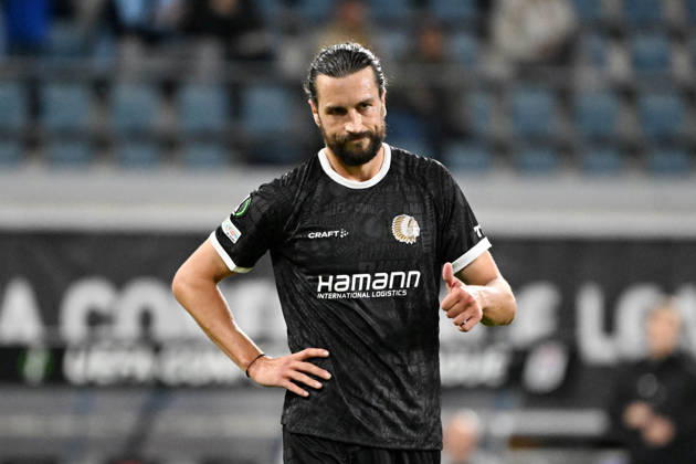 261015 AA Gent vs Aarhus Christian Burgess of KAA Gent looks dejected during Matchday 2 in the 2026-2027 Uefa Conference League season - league phase between AA Gent and AGF Aarhus on October 15 , 2026 in Gent, Belgium. (Photo by Maarten Straetemans Isosport) Gent Belgium  Copyright: xMaartenxStraetemansx GENT-AARHUS_20261015_149