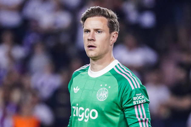 Fussball: Kroatien: UEFA Conference League 2026 2027 - 1. Runde, 15.10.2026 - HNK Hajduk Split vs. AFC Ajax Amsterdam - Stadion Poljud (Split, Kroatien); Marc-Andre ter Stegen (AFC Ajax) Copyright: xLUKAxKOLANOVICx