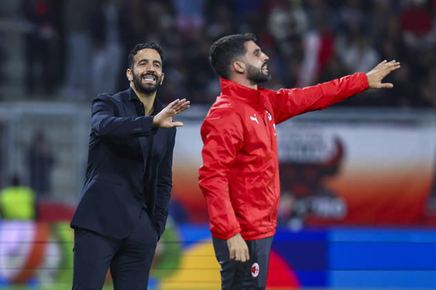 SOCCER - UEFA EL, RBS vs Milan SALZBURG,AUSTRIA,15.OCT.26 - SOCCER - UEFA Europa League, Red Bull Salzburg vs AC Milan. Image shows head coach Ruben Amorim (Milan). GEPAxpictures xDavidxGeieregger