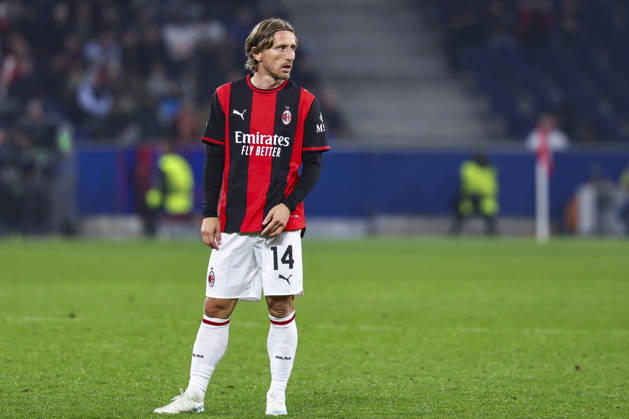 SOCCER - UEFA EL, RBS vs Milan SALZBURG,AUSTRIA,15.OCT.26 - SOCCER - UEFA Europa League, Red Bull Salzburg vs AC Milan. Image shows Luka Modric (Milan). GEPAxpictures xDavidxGeieregger