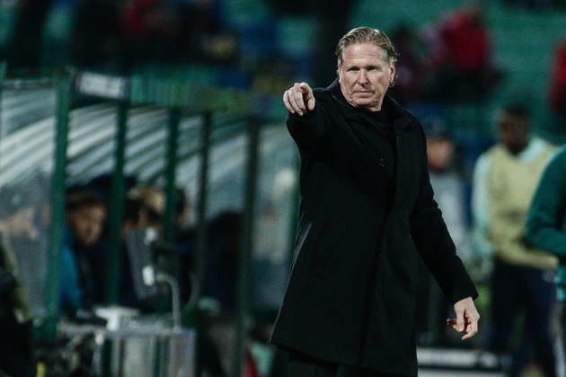 IPA89727182 - CSKA s Markus Gisdol during the UEFA Conference League match between PFC CSKA and AS Monaco at Vasil Levski National Stadium in Sofia, Bulgaria, on October 15, 2026  Copyright: xIvanxSxIvanov IPAxSportx xx IPA89727182 IPA89727182