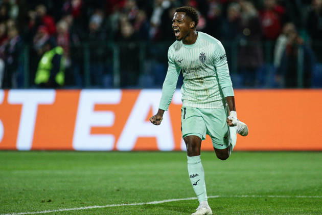 SOCCER - UEFA Conference League - CSKA vs. AS Monaco Photo by IPA ABACAPRESS.COM89726358 - Monaco s Ansu Fati celebrates after scoring during the UEFA Conference League match between PFC CSKA and AS Monaco at Vasil Levski National Stadium in Sofia, Bulgaria, on October 15, 2026 Sofia Bulgaria Copyright: xIPAxSport ABACAx