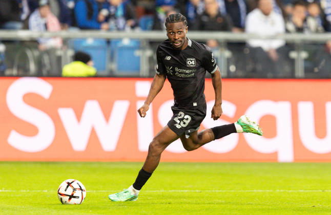 Europa League: Lech Poznan vs Bayer 04 Leverkusen Nathan Tella during Europa League: Lech Poznan vs Bayer 04 Leverkusen match in Poznan, Poland, on October 15, 2026 Poznan Poland Copyright: xFotoxOlimpikx originalFilename:jastrzebowski-europale261015_np0vN