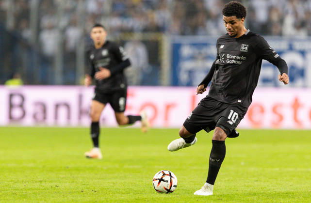 Europa League: Lech Poznan vs Bayer 04 Leverkusen Malik Tillman during Europa League: Lech Poznan vs Bayer 04 Leverkusen match in Poznan, Poland, on October 15, 2026 Poznan Poland Copyright: xFotoxOlimpikx originalFilename:jastrzebowski-europale261015_npDZj